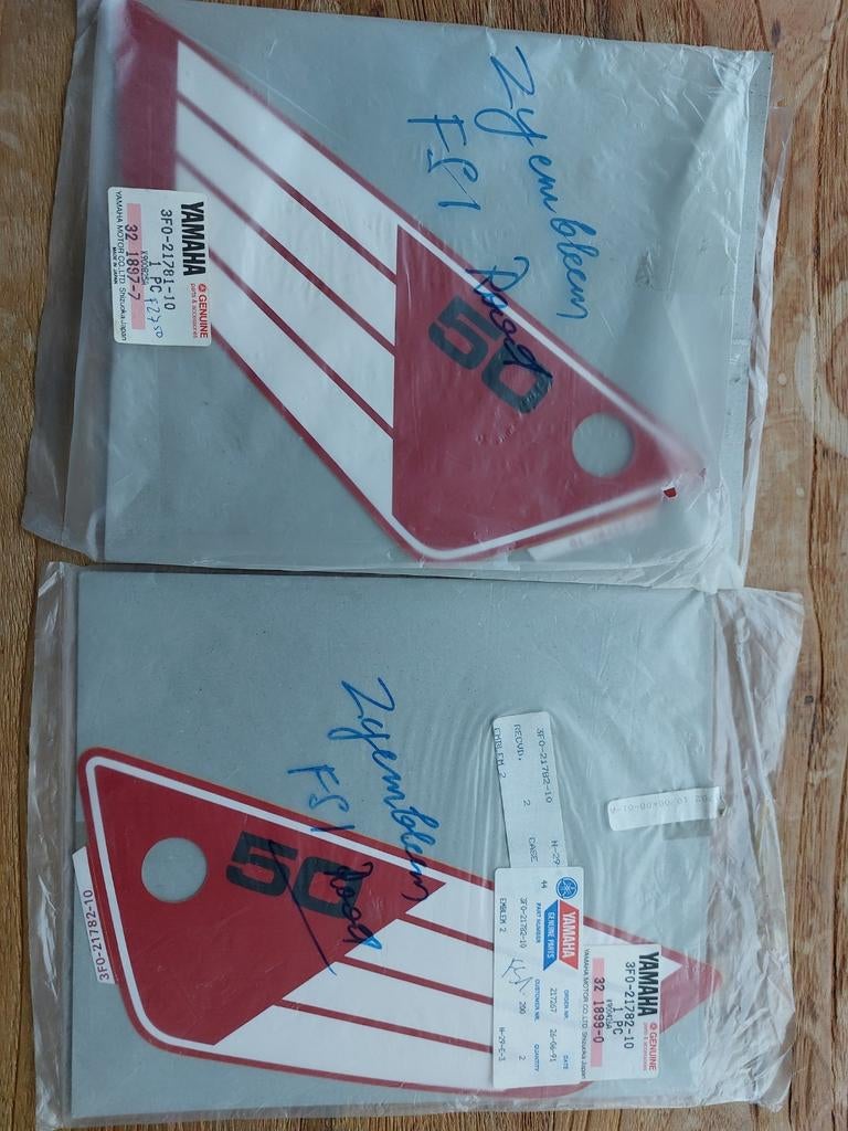 Yamaha FS1 stickers NOS, Fietsen en Brommers, Brommeronderdelen | Oldtimers, Ophalen of Verzenden, Zo goed als nieuw, Yamaha