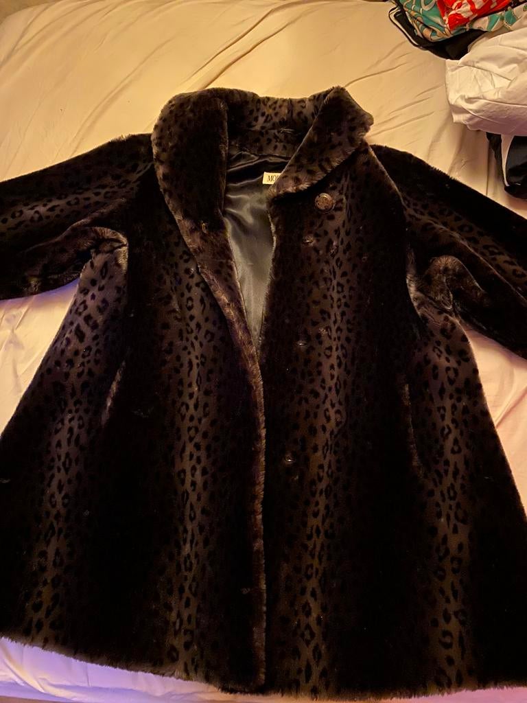 Echte bondjas, Kleding | Dames, Bruin, Moppy!, Zo goed als nieuw, Ophalen