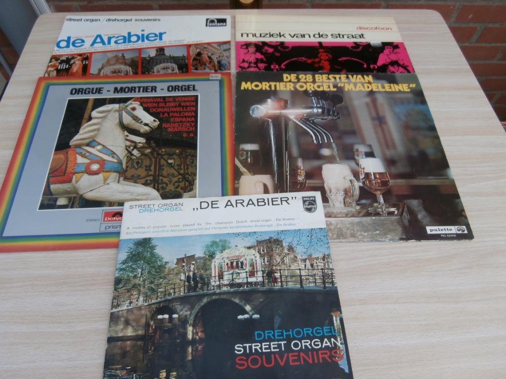 lp-orgel -zie lijst, Ophalen, Gebruikt