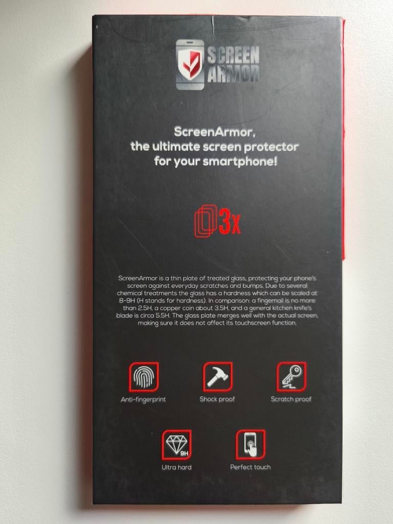 ScreenArmor, screenprotector voor iPhone XR, Télécoms, Téléphonie mobile | Housses, Coques & Façades | Apple iPhone, Enlèvement