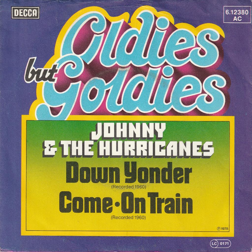 Johnny & the Hurricanes - Down yonder / Come on train, Envoi, Comme neuf, Rock et Metal