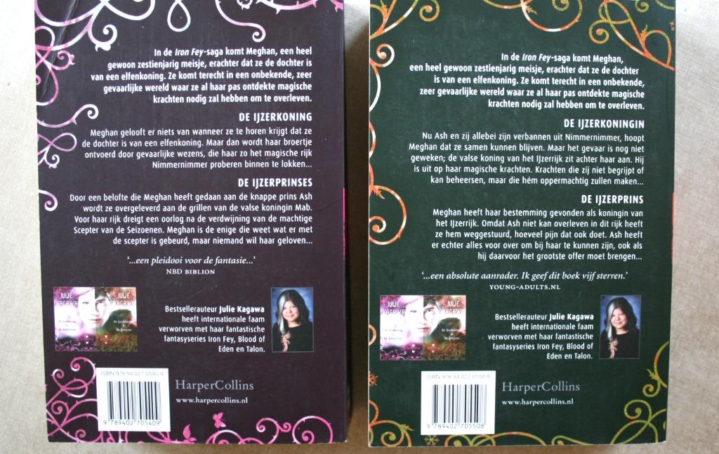 Fantasy: De IJzerkoningin & De IJzerprins 1-2-3-4: €10, Ophalen of Verzenden, Zo goed als nieuw, Julie Kagawa