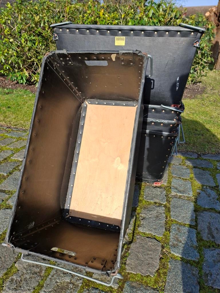 Poubelle empilable Nomad au look industriel vintage, Bricolage & Construction, Enlèvement