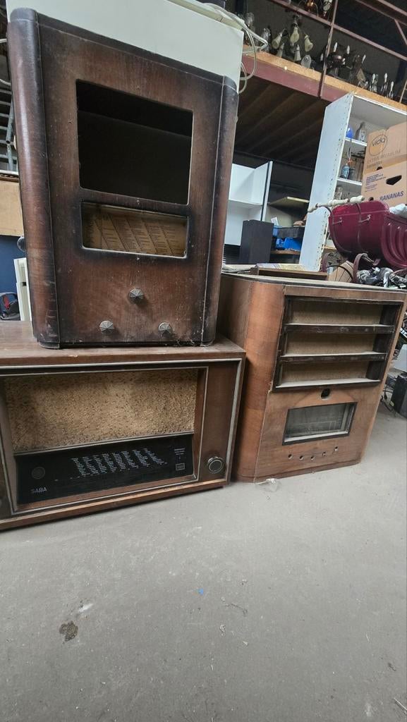 Vintage antiek radio stereo Saba Cassel Rexola, Ophalen of Verzenden