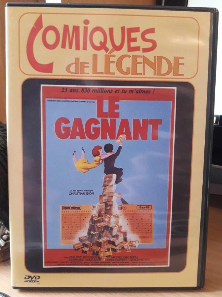 DVD Le Gagnant / Michel Galabru, Enlèvement, Comme neuf