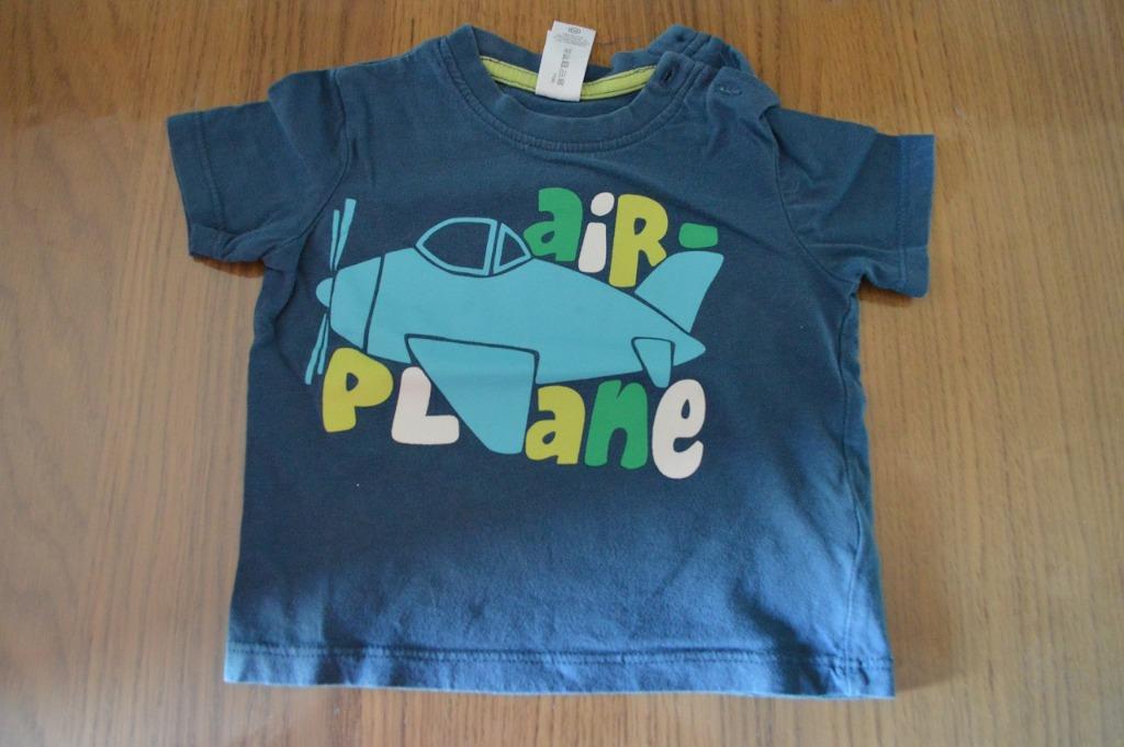 C&A baby club t-shirt airplane blauw 74, Enfants & Bébés, Vêtements de bébé | Taille 74, Garçon, C&A, Enlèvement ou Envoi, Comme neuf