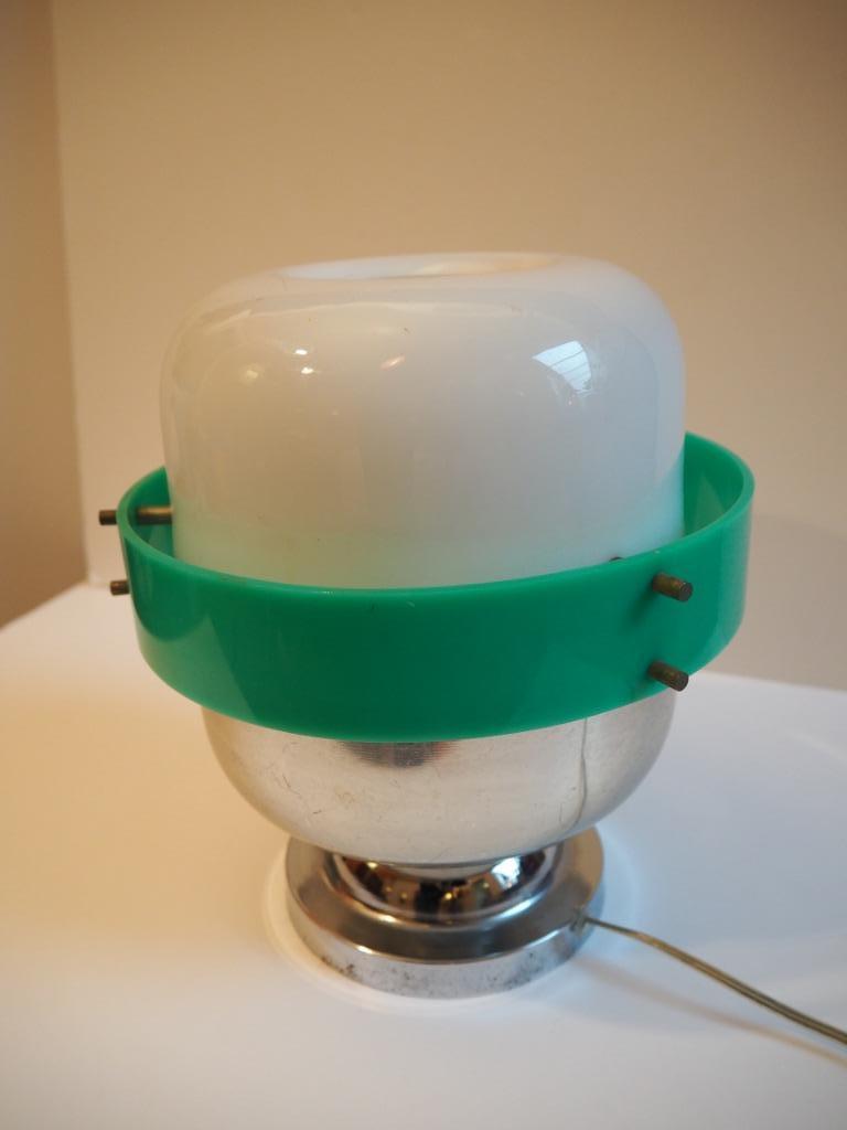 Vintage UFO lamp, Space age lamp, 1960s, Ophalen, Gebruikt, Space Age, Led-lamp