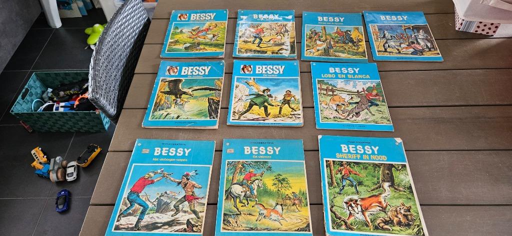 Bessy strips, Willy Vandersteen, Meerdere stripboeken, Ophalen, Gelezen