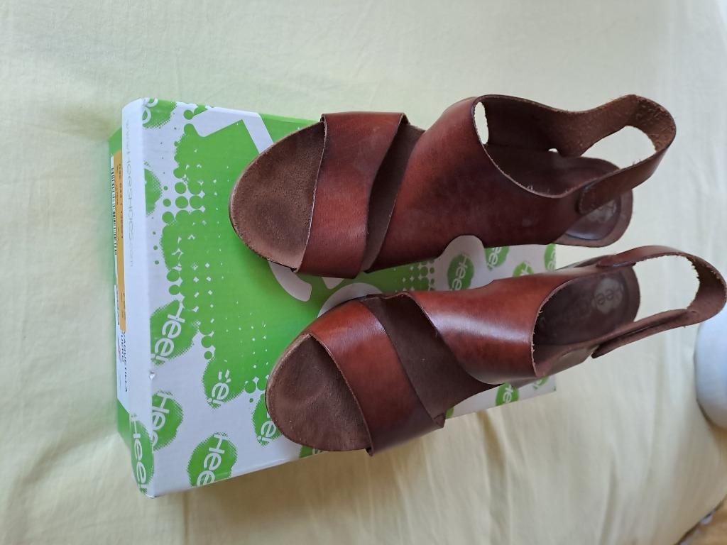 damesschoenen, Kleding | Dames, Bruin, Zo goed als nieuw, Hee, Sandalen of Muiltjes