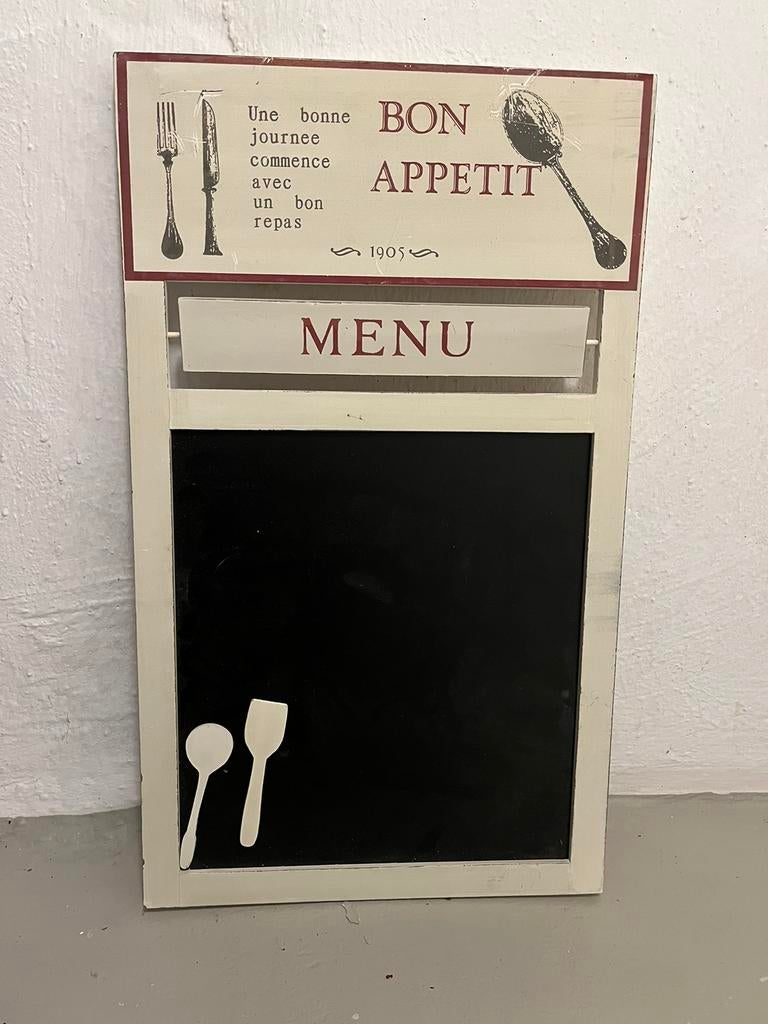 Memo krijt- en magneetbord, Ophalen, Zo goed als nieuw, Magneetbord