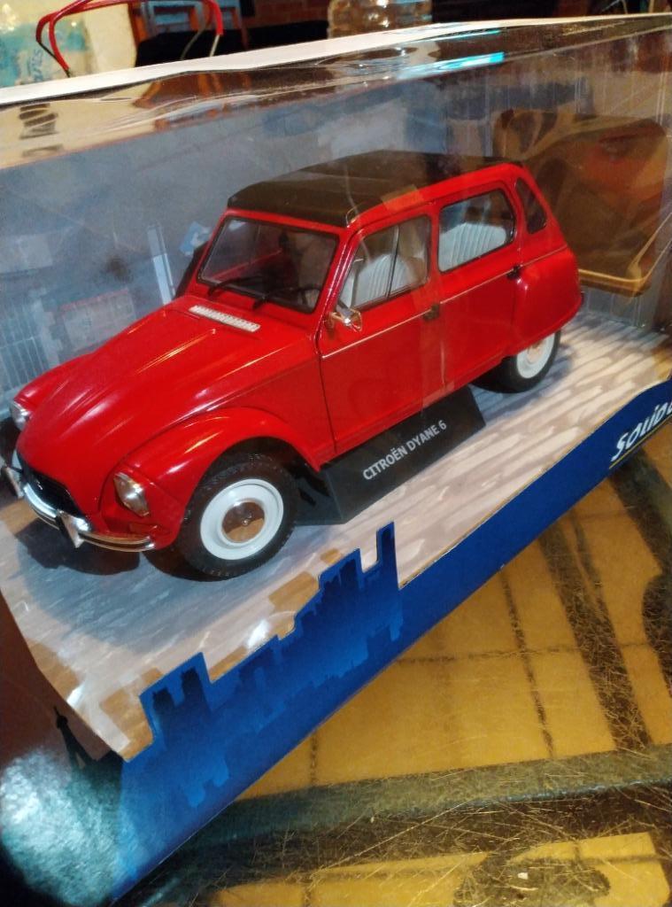 CITROEN DYANE 6 ROUGE SOLIDO 1/18, Verzenden, Nieuw, Auto, Solido