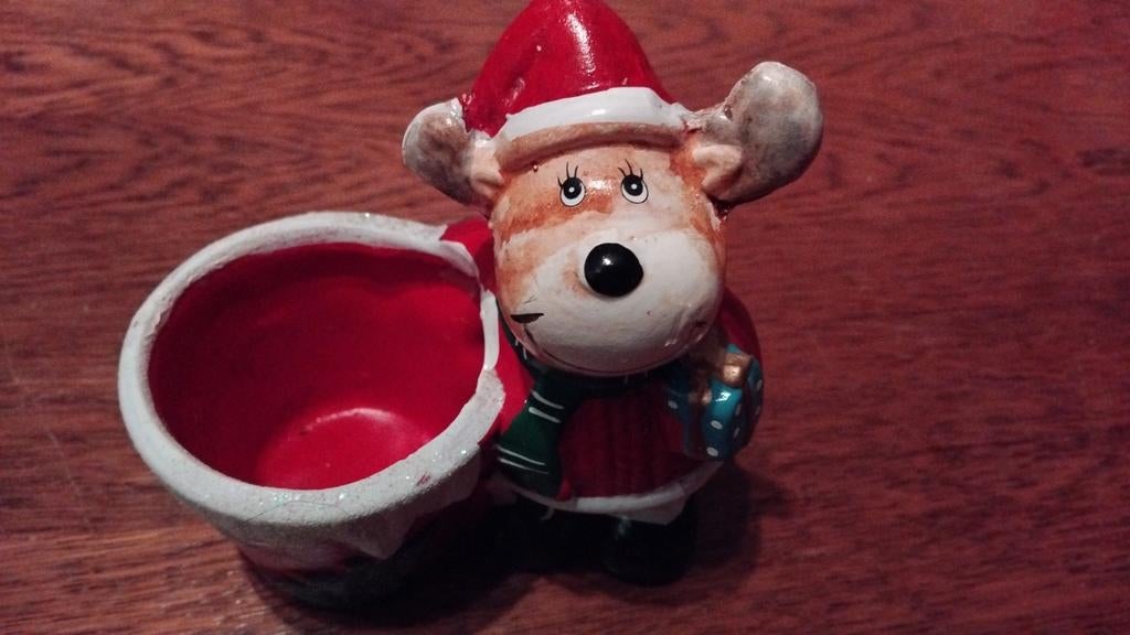 Petit cache pot musical avec le père Noël, Enlèvement ou Envoi