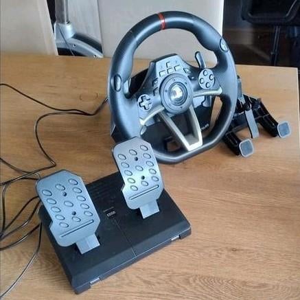 Playstation stuur en pedalen Hori, Enlèvement, Comme neuf