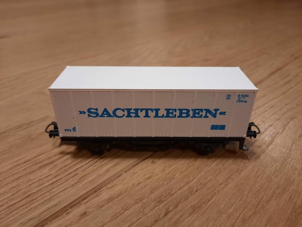 Märklin 4481 (87712) - wagon porte conteneur Sachtleben, Enlèvement ou Envoi, Utilisé, Wagon, Märklin