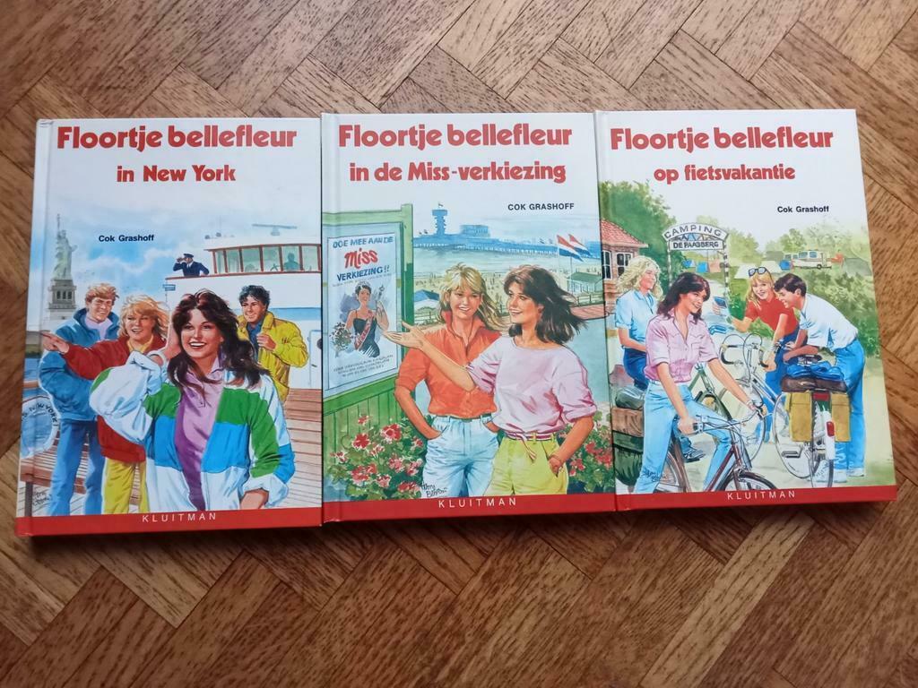 3boeken Cok Grashoff: Floortje Bellefleur vanaf 10 jaar, Ophalen of Verzenden, Gelezen