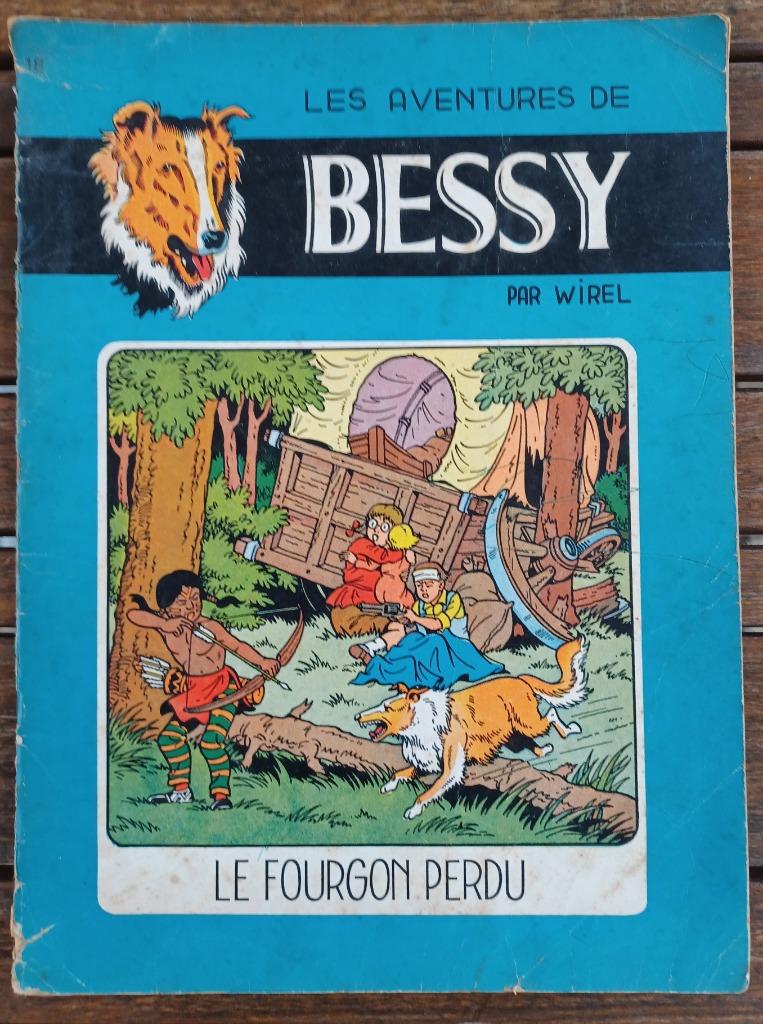 Bessy 18 - Le Fourgon Perdu - Wirel - Vandersteen - E.O 1962, Enlèvement ou Envoi, Wirel, Une BD, Utilisé