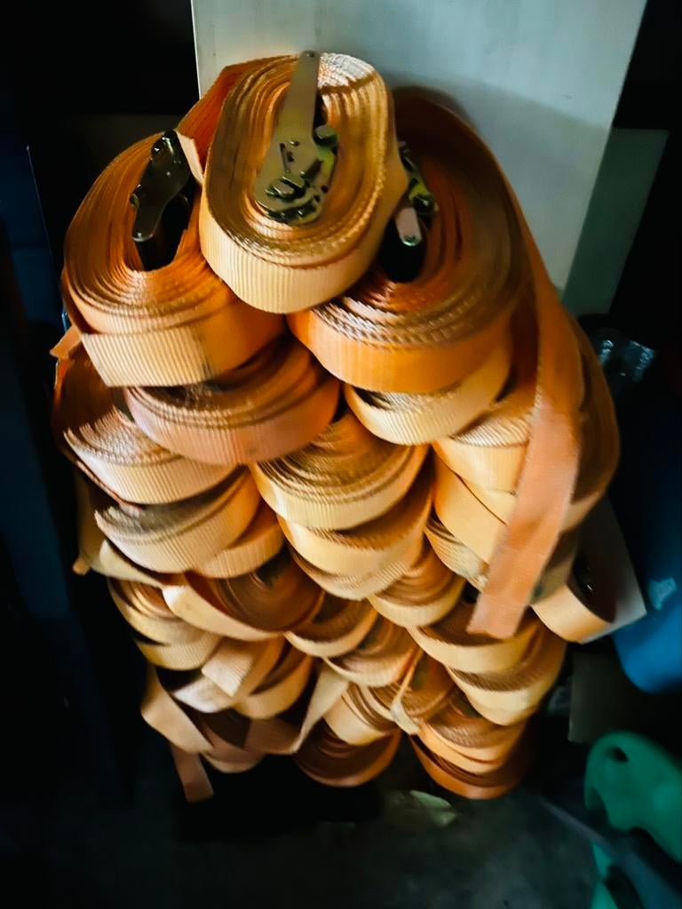 Spanriemen, Ophalen