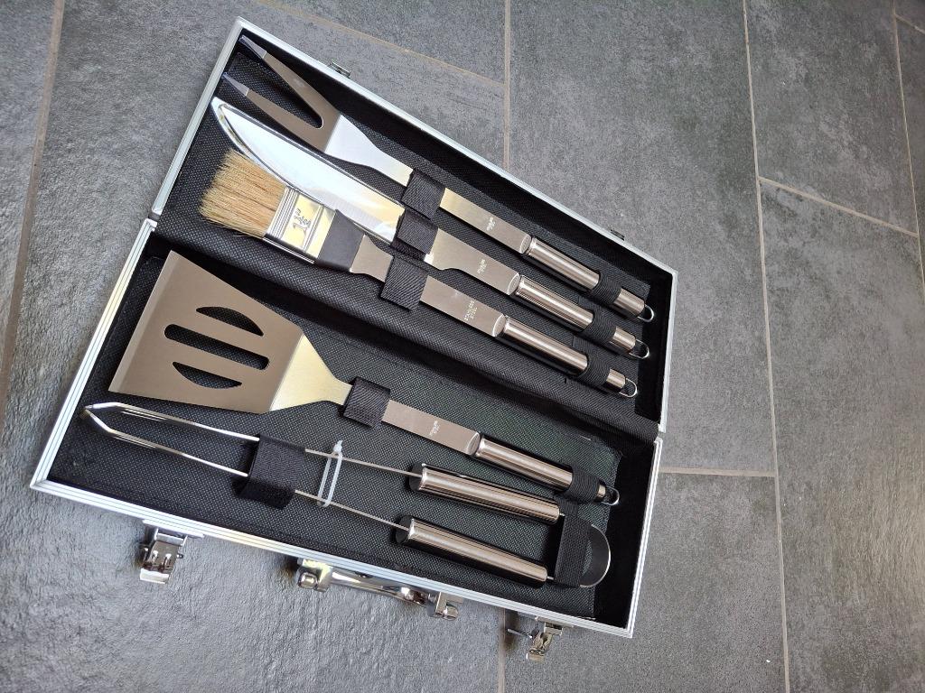 Bbq gereedschap, Tuin en Terras, Ophalen, Nieuw, GEEN