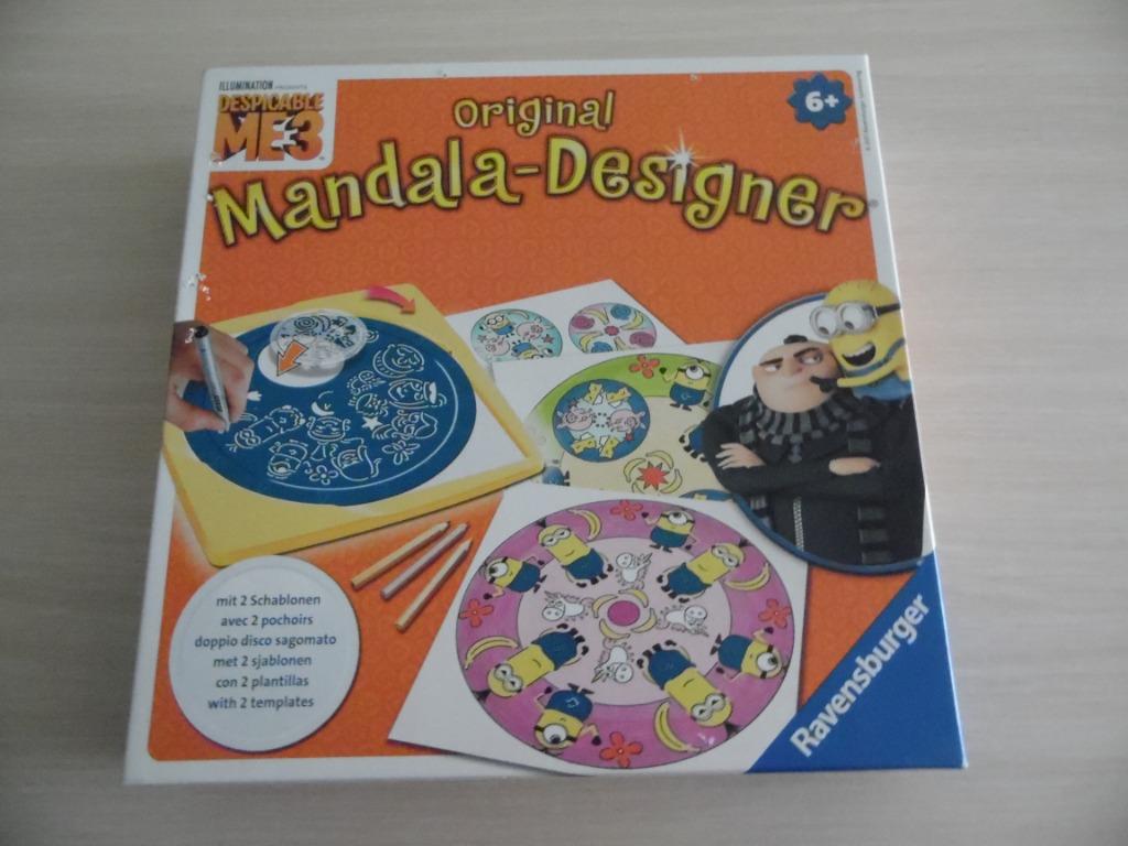 MANDALA DE MINIONS RAVENSBURGER, Ophalen of Verzenden, Zo goed als nieuw, Knutselen