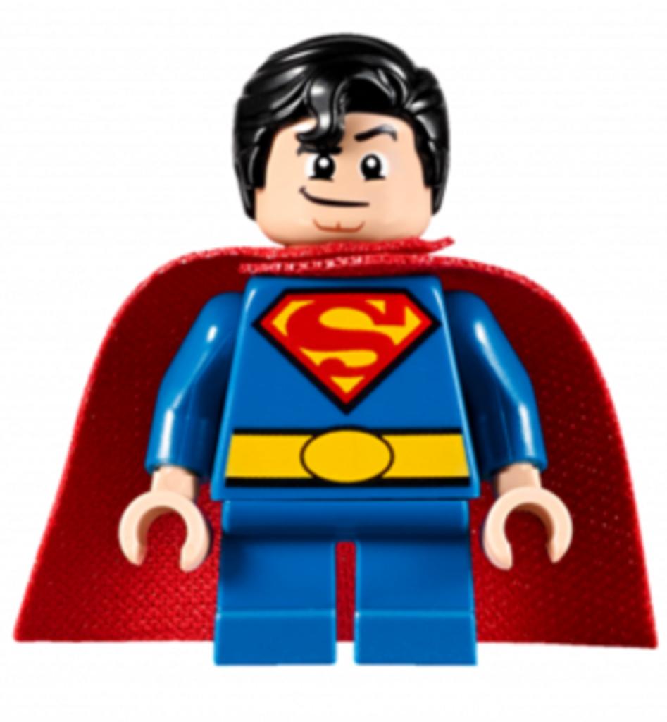 LEGO Super Heroes Minifigures sh0348 Superman Super Man, Ophalen of Verzenden, Zo goed als nieuw, Complete set, Lego