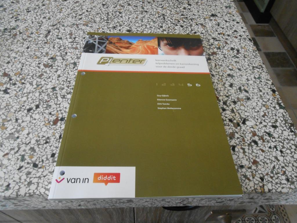 * studiboek *Pienter 3de graad, wiskunde, Nieuw!, Boeken, Ophalen of Verzenden