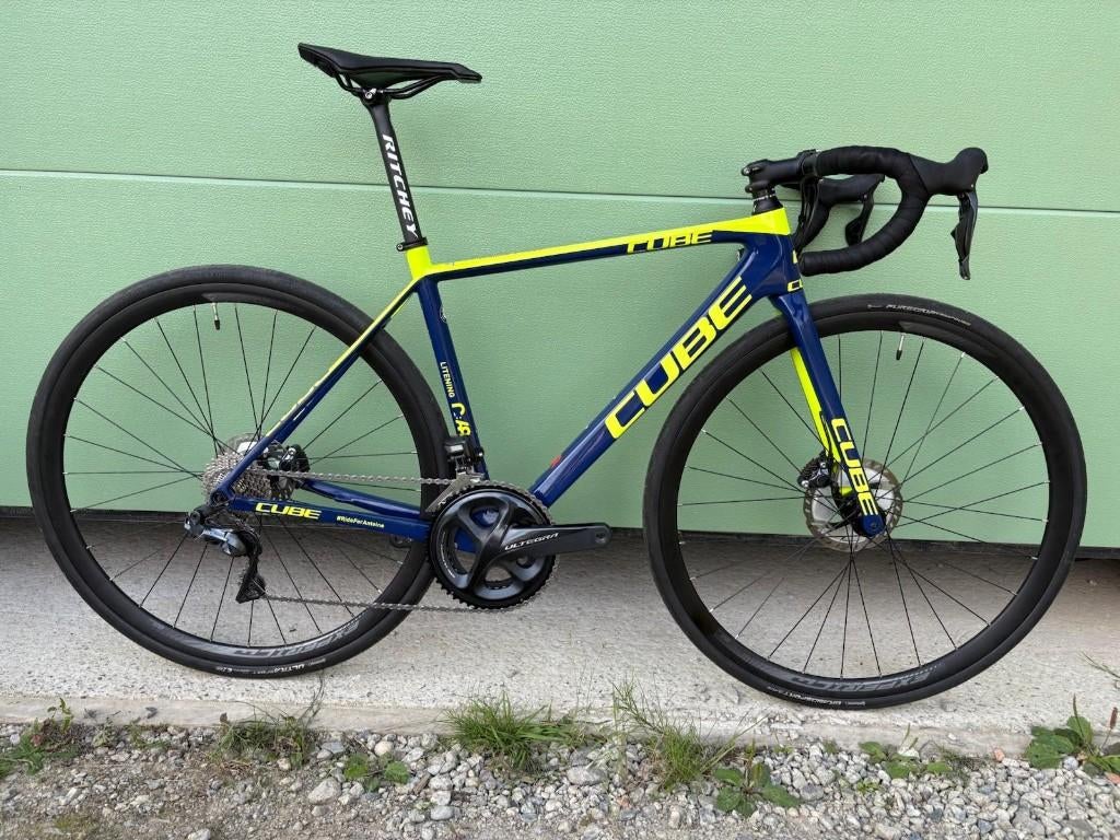 Cube Litening C68 Intermarché Wanty, Enlèvement, Comme neuf, Carbone