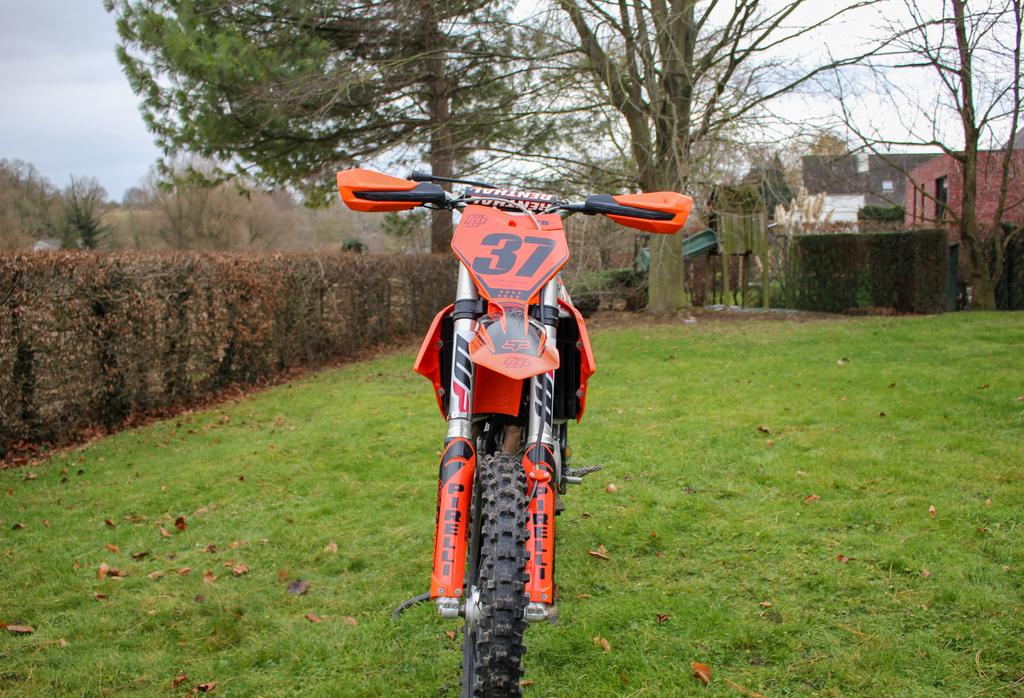 KTM 450 SX-F 2019 topstaat, veel extras, Motos, Particulier, Moto de cross, Contrôle de traction, 450 cm³