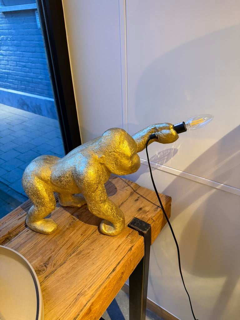 Tafel lamp aap, Huis en Inrichting, Ophalen, Zo goed als nieuw
