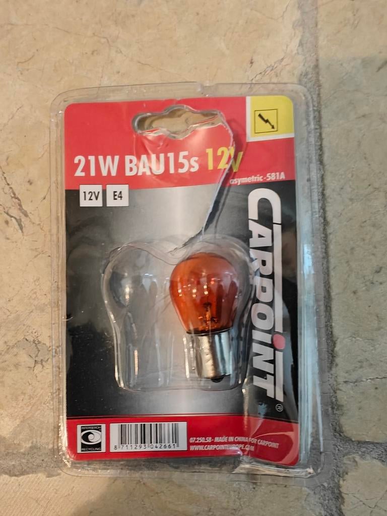 E4 12v, gele lampje, Ophalen of Verzenden, Nieuw