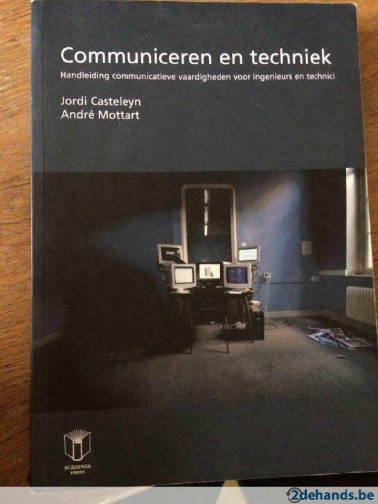 Communiceren en techniek, Ophalen of Verzenden, Zo goed als nieuw, Jordi Casteleyn en André