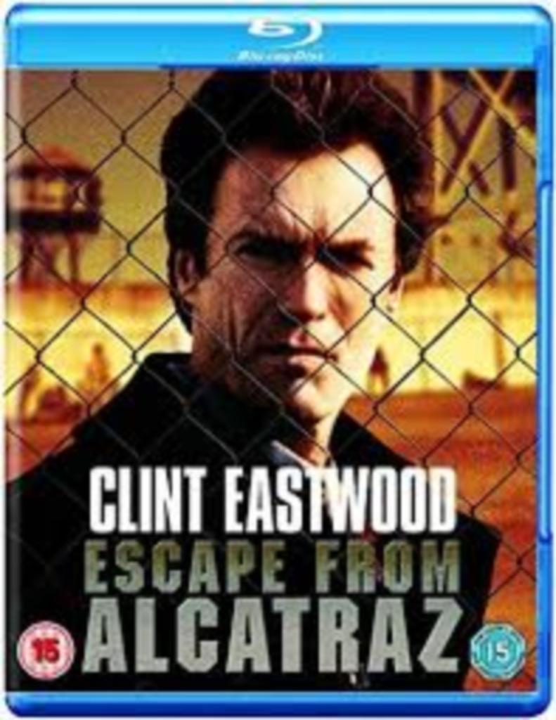 Ontsnap uit Alcatraz/ The Escape from Alcatraz (Blu-ray)., Ophalen of Verzenden, Zo goed als nieuw, Actie