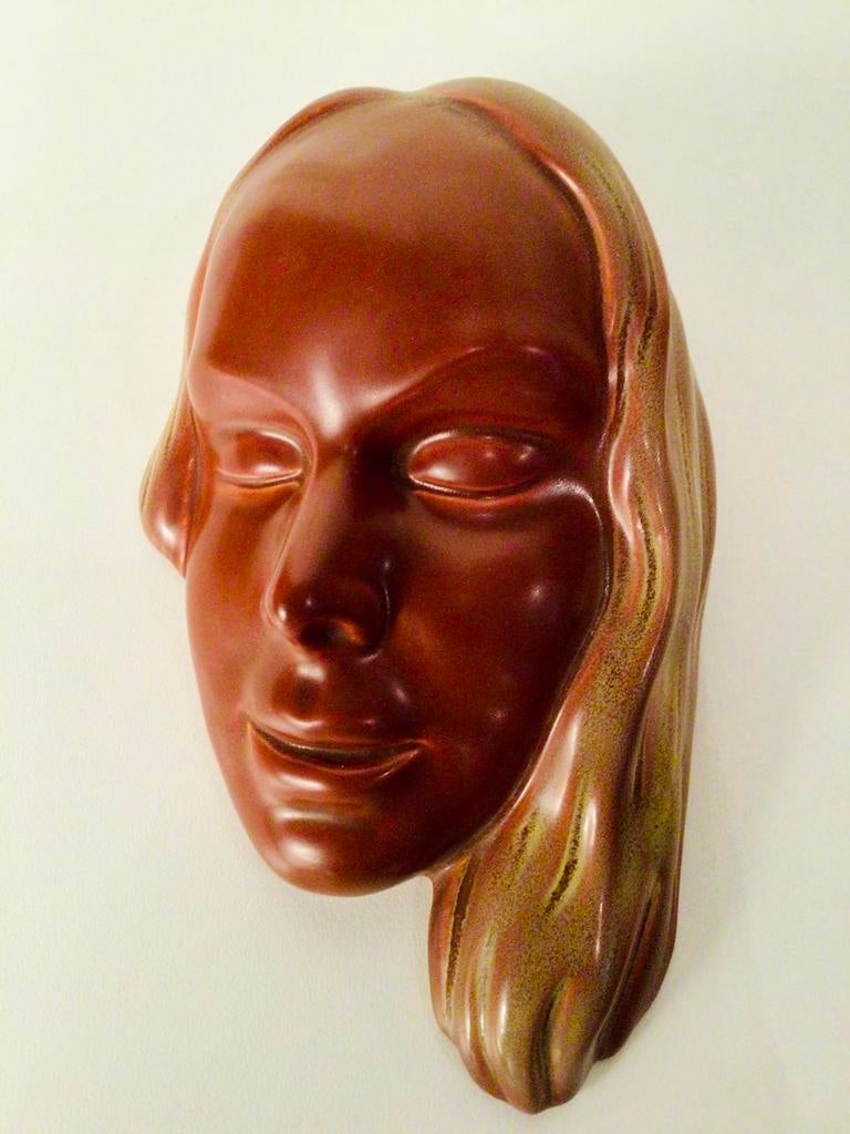 Vintage vrouwenhoofd, Antiek en Kunst, Verzenden