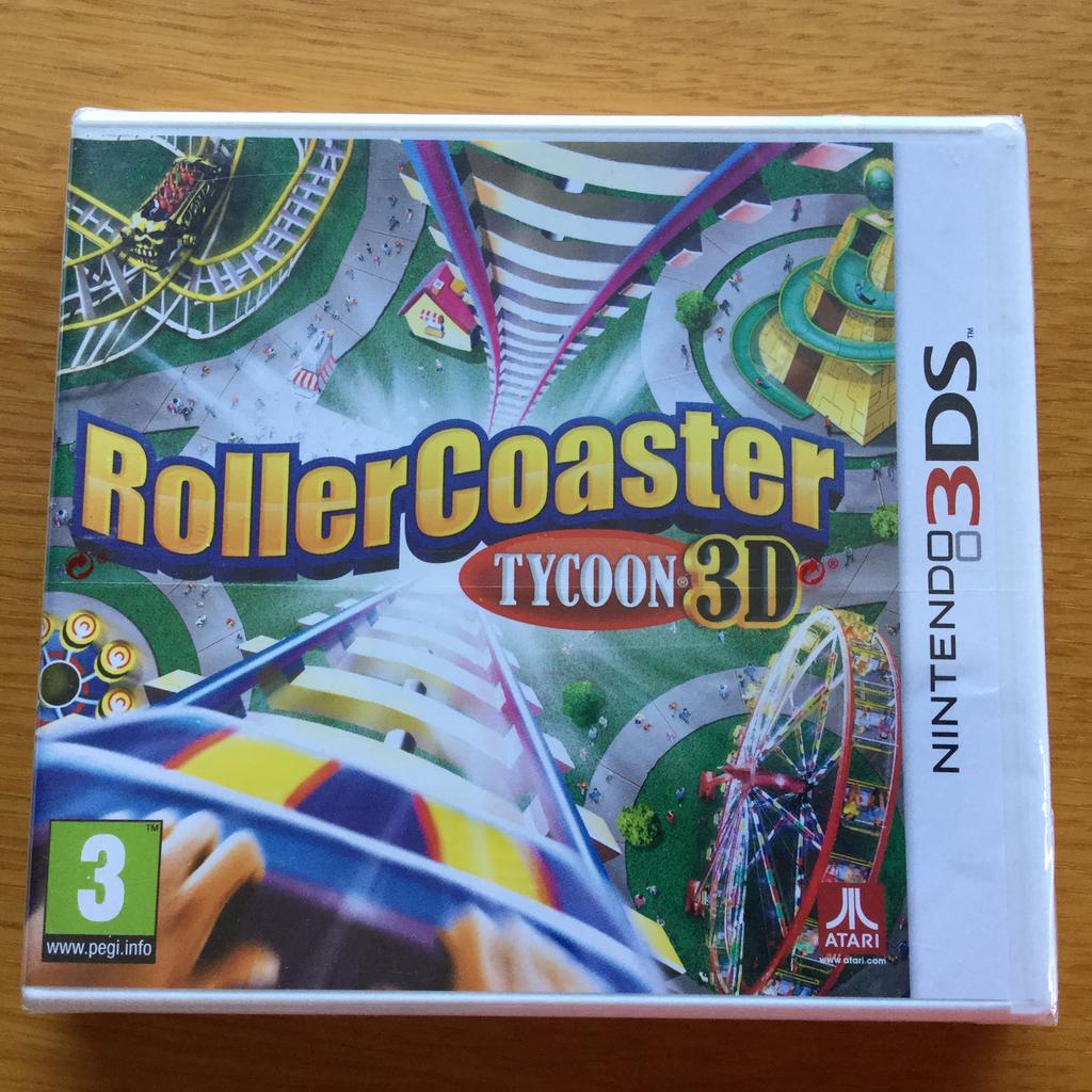 Spel Roller Coaster Tycoon 3D voor Nintendo 3DS, Games en Spelcomputers, 1 speler, Nieuw, Ophalen of Verzenden, Vanaf 7 jaar
