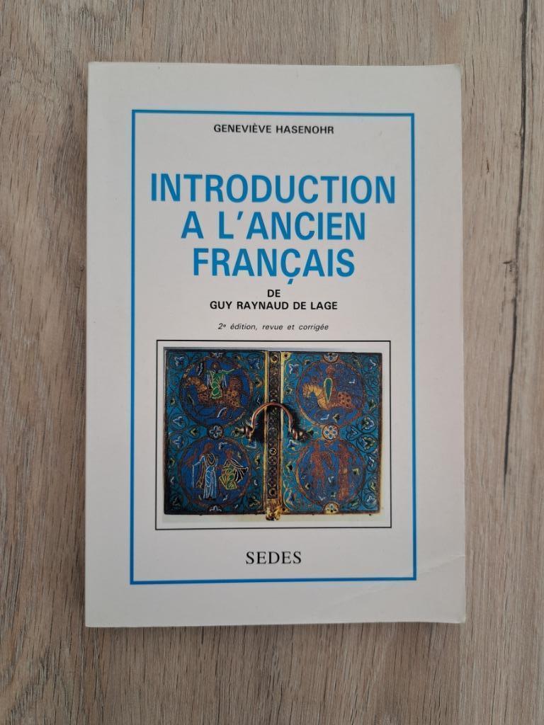 Présentation du livre à l'ancien français, Enlèvement ou Envoi, Utilisé, Enseignement supérieur