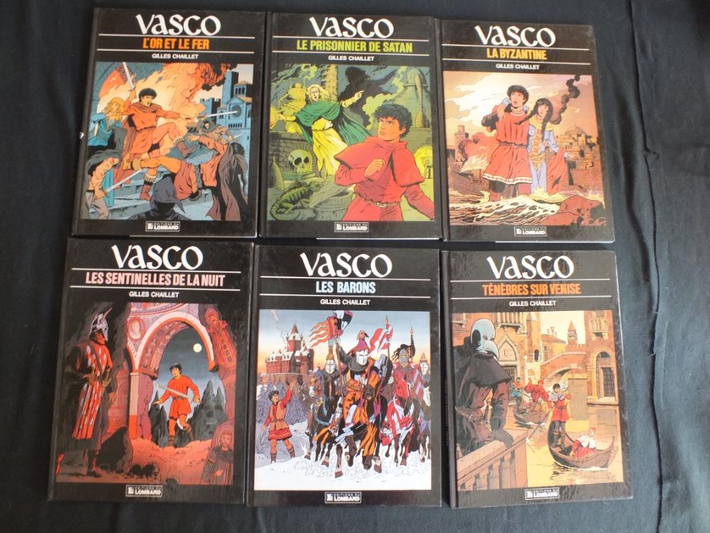 VASCO ( 2O ALBUMS / 12   EO)          EDITIONS LE LOMBARD, Série complète ou Série, Enlèvement ou Envoi, Neuf, Gilles CHAILLET