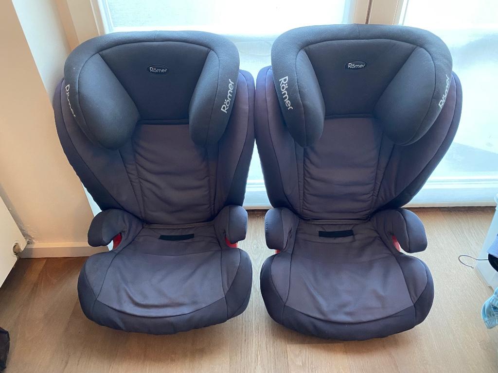 Römer Kidfix autostoelen (2 stuks, prijs per stuk), Ophalen, Romer, Gebruikt, 15 t/m 36 kg