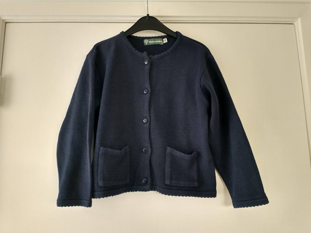 Klassiek donker blauwe gilet - Buissonnière - 8 jaar, Enlèvement ou Envoi, Pull ou Veste, Buissonnière, Utilisé