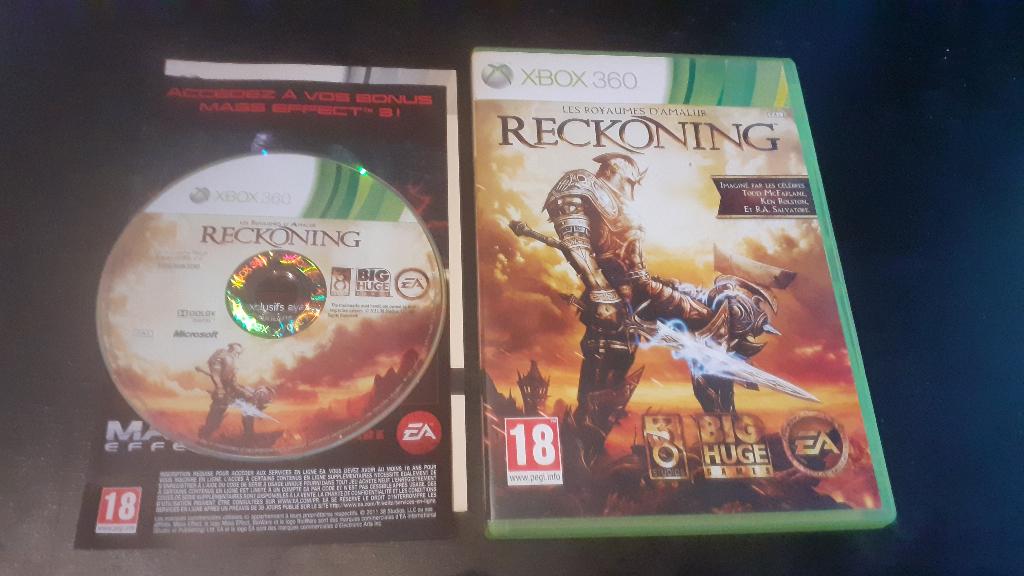 Les Royamues d'Amalur: Reckoning pour Xbox 360, Consoles de jeu & Jeux vidéo, Jeux | Xbox 360, 1 joueur, Enlèvement, Utilisé, Aventure et Action