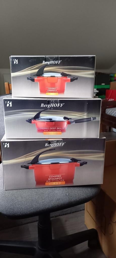 Berghoff virgo set. Nieuw ongeopend., Maison & Meubles, Enlèvement ou Envoi, Neuf