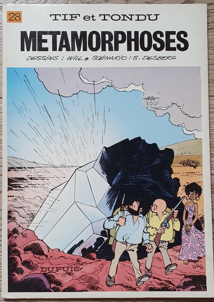 Tif et Tondu - Metamorphoses, Gelezen, Eén stripboek, Ophalen of Verzenden, Dupuis