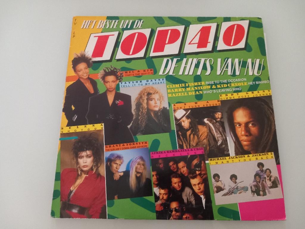 Vinyl LP Het beste uit de Top 40 Hits Pop Rock 80s, Ophalen of Verzenden, 12 inch, Pop