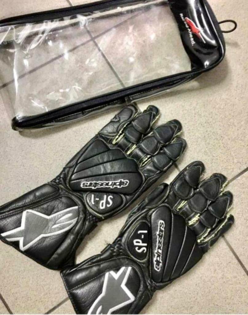 Alpinestars lederen handschoenen Women maat s (ma), Motoren, Ophalen