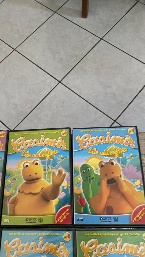 Lot de 13  DVD série Casimir, Enlèvement ou Envoi