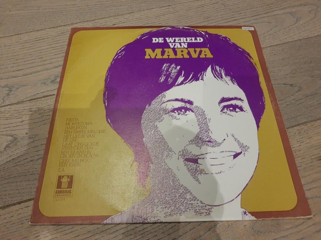 Lp - Marva, Cd's en Dvd's, Vinyl | Nederlandstalig, Ophalen of Verzenden, Zo goed als nieuw