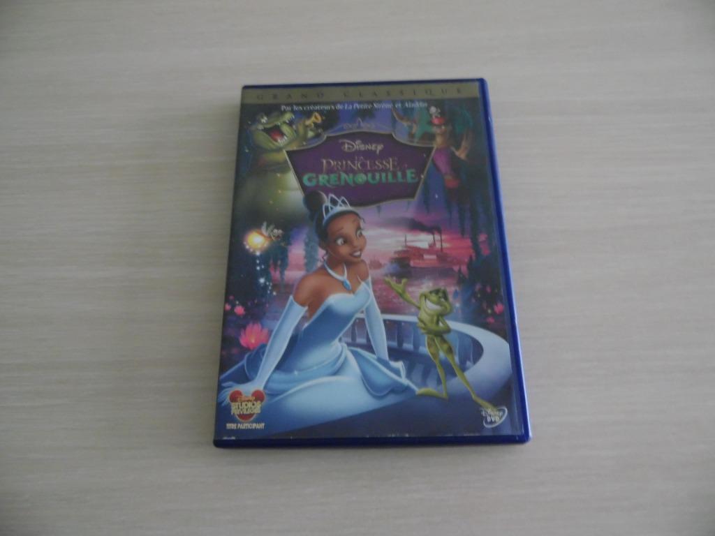 LA PRINCESSE ET LA GRENOUILLE      DISNEY, Enlèvement ou Envoi, Dessin animé, Tous les âges, Américain