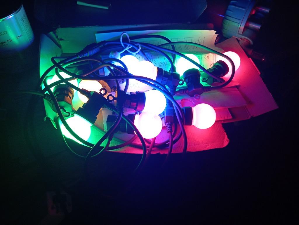 Partytent verlichting, Tuin en Terras, Partytenten, Zo goed als nieuw, Partytent, Ophalen of Verzenden