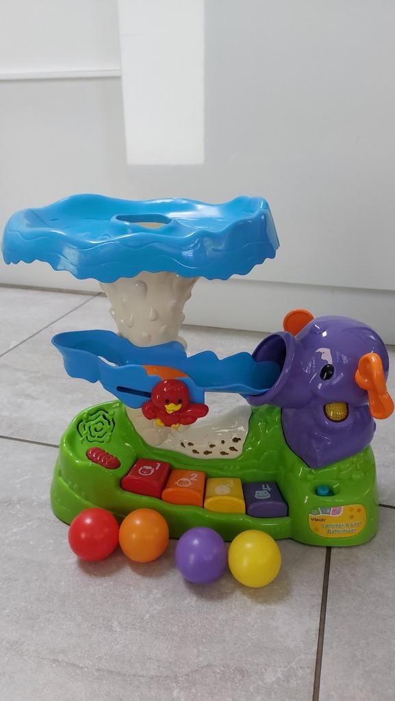 Vtech olifant, Lanceer en leer ballenbaan, Kinderen en Baby's, Ophalen