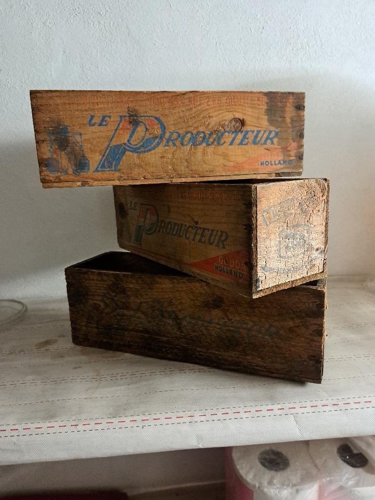 houten bakjes, Enlèvement, Utilisé