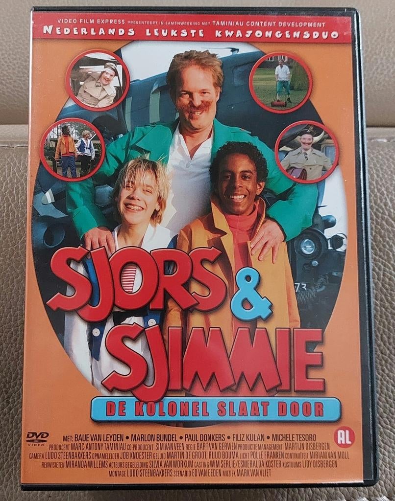 DVD  -  SJORS & SJIMMIE, CD & DVD, DVD | Néerlandophone, Tous les âges, Enlèvement ou Envoi, Comme neuf, Action et Aventure