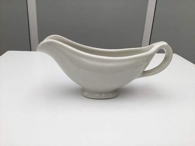 Bol à sauce vintage en porcelaine blanche Sterling, Maison & Meubles, Enlèvement ou Envoi, Comme neuf, Porcelaine, Autres types